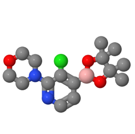 2-嗎啡啉基-3-氯吡啶-4-硼酸嚬哪醇酯,3-CHLORO-2-(4-MORPHOLINO)PYRIDINE-4-BORONIC ACID PINACOL ESTER