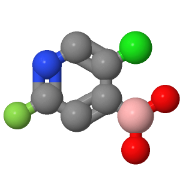 2-氟-5-氯吡啶-4-硼酸,(5-CHLORO-2-FLUOROPYRIDIN-4-YL)BORONIC ACID