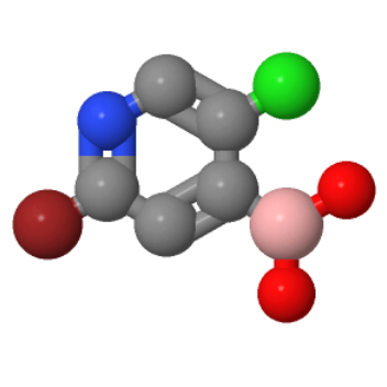 2-溴-5-氯吡啶-4-硼酸,2-BROMO-5-CHLOROPYRIDINE-4-BORONIC ACID