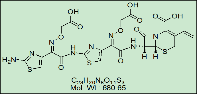 头孢克肟聚合物杂质B,Cefixime Polymer Impurity B