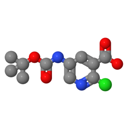 5-叔丁氧羰基氨基-2-氯吡啶-3-羧酸,5-TERT-BUTOXYCARBONYLAMINO-2-CHLORO-NICOTINIC ACID