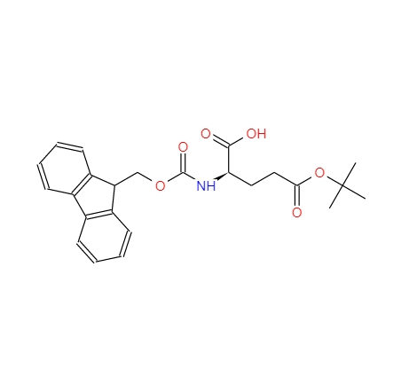 N-芴甲氧羰基-D-谷氨酸 gamma-叔丁酯,Fmoc-D-Glu(OtBu)-OH