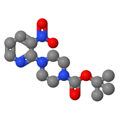 4-(3-硝基吡啶-2-基)-哌嗪-1-甲酸叔丁酯,4-(3-NITRO-PYRIDIN-2-YL)-PIPERAZINE-1-CARBOXYLIC ACID TERT-BUTYL ESTER