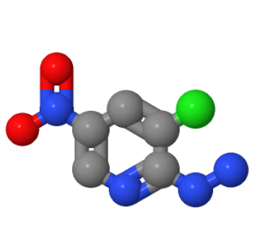 1-(3-氯-5-硝基吡啶-2-基)联氨,3-CHLORO-2-HYDRAZINO-5-NITROPYRIDINE