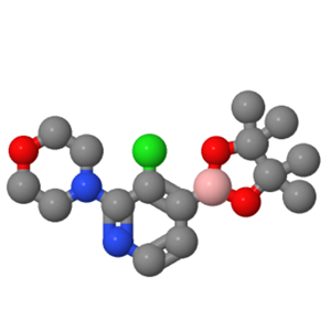 2-吗啡啉基-3-氯吡啶-4-硼酸嚬哪醇酯；957198-28-6