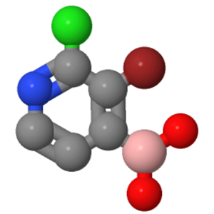 3-溴-2-氯吡啶-4-硼酸；1072944-16-1