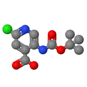 5-BOC-氨基-2-氯吡啶-4-甲酸,5-[(TERT-BUTOXYCARBONYL)AMINO]-2-CHLOROISONICOTINIC ACID