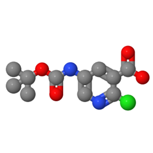 5-叔丁氧羰基氨基-2-氯吡啶-3-羧酸；885277-14-5