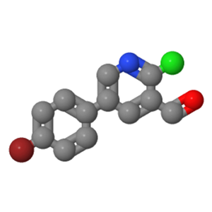 5-(4-溴苯基)-2-氯吡啶-3-甲醛；1119449-39-6