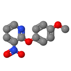 2-(4-甲氧苯氧基)-3-硝基吡啶；76893-48-6
