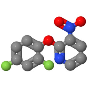 2-(2,4-二氟苯氧基)-3-硝基吡啶,2-(2,4-DIFLUOROPHENOXY)-3-NITROPYRIDINE