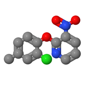 2-(4-氯-2-甲基苯氧基)-3-硝基吡啶,2-(4-CHLORO-2-METHYLPHENOXY)-3-NITROPYRIDINE