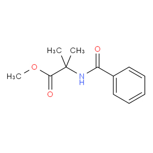 2-甲基-2-(苯基羰基氨基)丙酸甲酯,Methyl n-benzoyl-2-methylalaninate