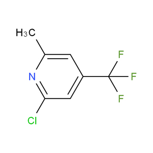 2-氯-6-甲基-4-(三氟甲基)吡啶,2-CHLORO-6-METHYL-4-(TRIFLUOROMETHYL)PYRIDINE