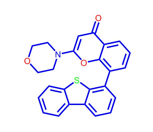 8-(4-二苯并噻吩基)-2-(4-吗啉基)-4H-1-苯并吡喃-4-酮,8-(4-Dibenzothienyl)-2-(4-morpholinyl)-4H-1-benzopyran-4-one
