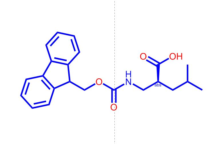 Fmoc-(S)-2-(氨基甲基)-4-甲基戊酸,Fmoc-(S)-2-(Aminomethyl)-4-methylpentanoicacid