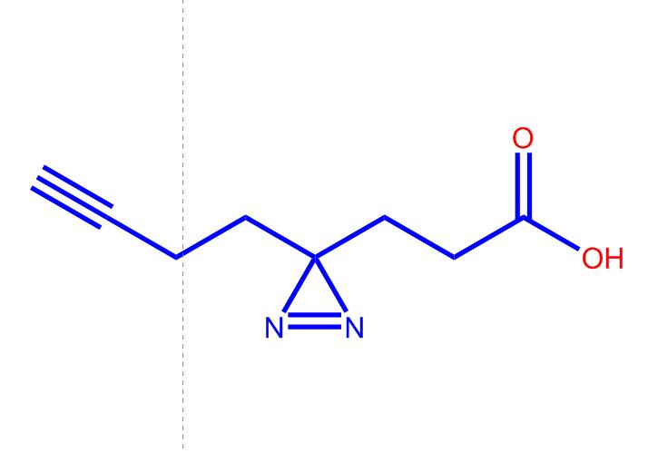 3-(3-(丁基-3-炔-1-基)-3H-双吖丙啶-3-基]丙酸,3-(3-(But-3-yn-1-yl)-3H-diazirin-3-yl)propanoicacid