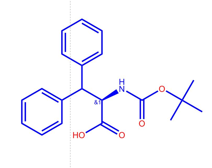 N-(叔丁氧基羰基)-β-苯基-D-苯基丙氨酸,N-(tert-Butoxycarbonyl)-β-phenyl-D-phenylalanine