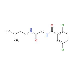 2,5-二氯-N-（2-（異戊基氨基）-2-氧乙基）苯甲酰胺