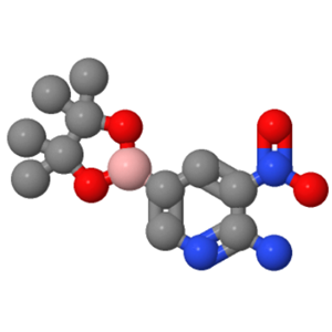 2-氨基-3-硝基吡啶-5-硼酸频那醇酯；1032758-80-7