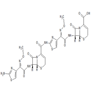 头孢唑肟钠聚合物B