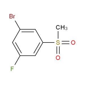 1-溴-3-氟-5-(甲磺酰基)苯