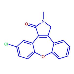 11-氯-2,3-二氢-2-甲基-1H-二苯并[2,3:6,7]氧杂卓并[4,5-C]吡咯-1-酮,11-Chloro-2,3-dihydro-2-methyl-1H-dibenz[2,3:6,7]oxepino[4,5-c]pyrrol-1-one