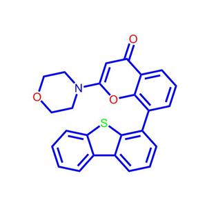 8-(4-二苯并噻吩基)-2-(4-吗啉基)-4H-1-苯并吡喃-4-酮,8-(4-Dibenzothienyl)-2-(4-morpholinyl)-4H-1-benzopyran-4-one