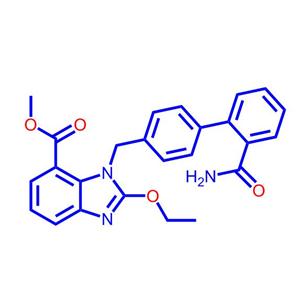 2-乙氧基-1-[[2'-(甲酰胺基)联苯-4-基]甲基]苯并咪唑-7-羧酸甲酯147404-76-0