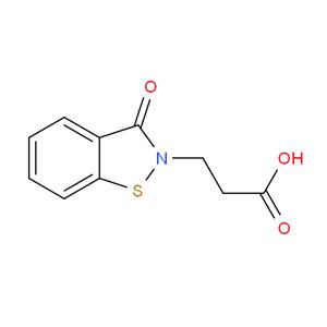 3-(3-氧代-2,3-二氢-1,2-苯并噻唑-2-基)丙酸,3-(3-Oxo-1,2-benzisothiazol-2(3H)-yl)propanoic acid