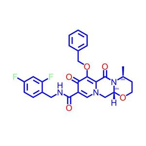 (4R,12AS)-N-(2,4-二氟苄基)-7-苯氧基-4-甲基-6,8-二氧-3,4,6,8,12,12A-六氢-9-羧基-2H-吡啶并[1',2':4,5]吡嗪并[2,1-B][1,3]噁嗪烷-9-甲酰胺1206102-11-5
