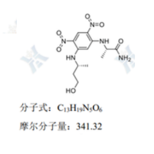 (S)-2-(5-((R) -4-羟基丁烷-2-基)氨基) -2,4-二硝基苯基)- 氨基)丙酰胺