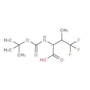 2-叔丁氧基羰基氨基-4,4,4-三氟-3-甲基-丁酸 409333-54-6
