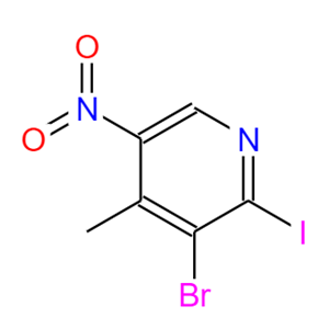 3-溴-2-碘-4-甲基-5硝基吡啶；1150618-06-6