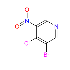 3-溴-4-氯-5-硝基吡啶
