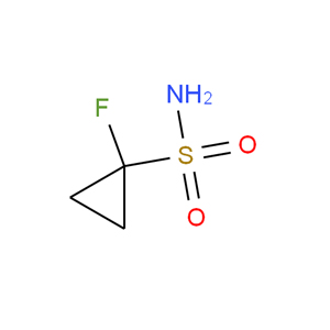 1-氟环丙烷-1-磺酰胺,1-FLUOROCYCLOPROPANE-1-SULFONAMIDE