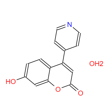 7-羟基-4-(4-吡啶基)香豆素一水化物,7-HYDROXY-4-(4-PYRIDYL)COUMARIN MONOHYDRATE