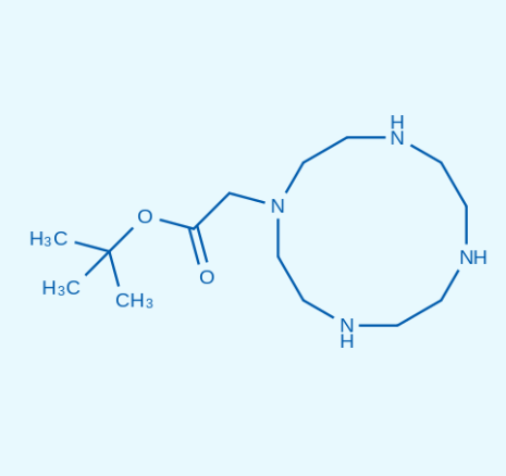 1,4,7,10-四氮杂环十二烷-1-乙酸叔丁酯,1,4,7,10-Tetraazacyclododecane-1-acetic acid,1,1-dimethylethyl ester