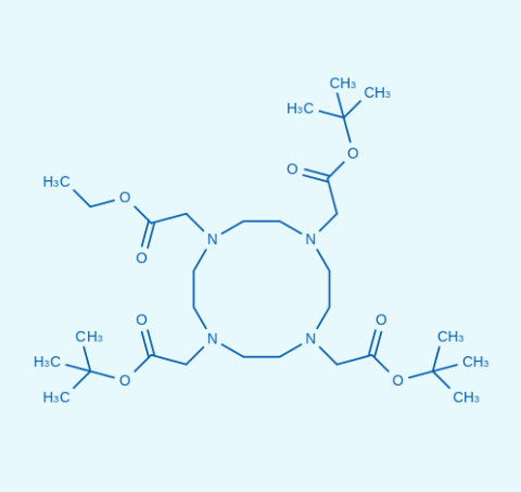 DOTA四乙酸酯,1,4,7,10-Tetraazacyclododecane-1,4,7,10-tetraacetic acid, tris(1,1-diMethylethyl) ethyl ester