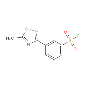 3-(5-甲基-1,2,4-噁二唑-3-基)苯磺酰氯,3-(5-methyl-1,2,4-oxadiazol-3-yl)-benzenesulfonyl chloride