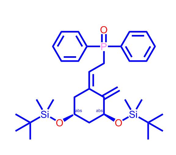 3S-(1Z,3a,5b)]-[2-[3,5-二[(叔丁基)二甲基硅氧基]-2-亚甲基环己亚基]乙基]二苯基氧化膦,((Z)-2-((3S,5R)-3,5-bis((tert-butyldimethylsilyl)oxy)-2-methylenecyclohexylidene)ethyl)diphenylphosphineoxide