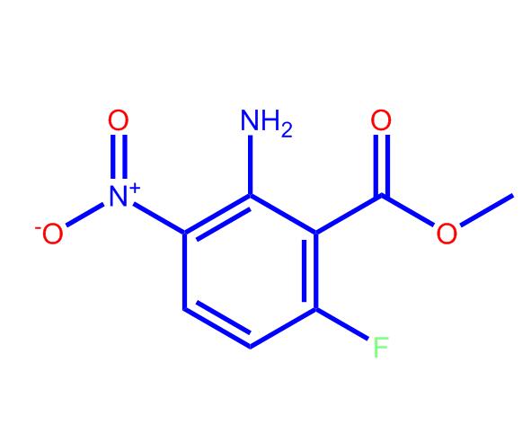 2-氨基-6-氟-3-硝基苯甲酸甲酯,Methyl2-amino-6-fluoro-3-nitrobenzoate