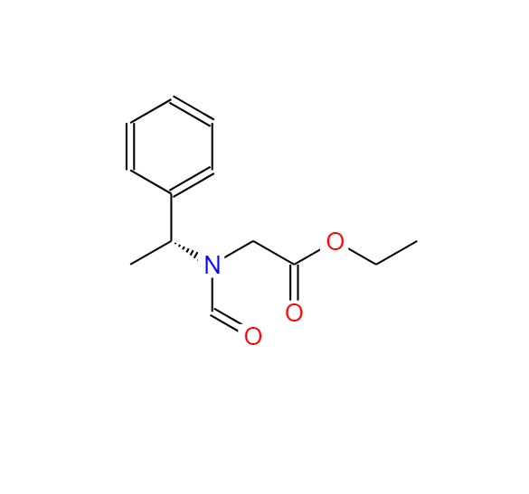 （R）-乙基N-甲酰基-N-（1-苯乙基）甘氨酸,(R)-ethyl N-formyl-N-(1-phenylethyl)glycine