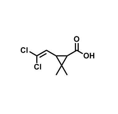 3-(2,2-二氯乙烯基)-2,2-二甲基环丙烷羧酸,3-(2,2-Dichlorovinyl)-2,2-dimethylcyclopropanecarboxylic acid