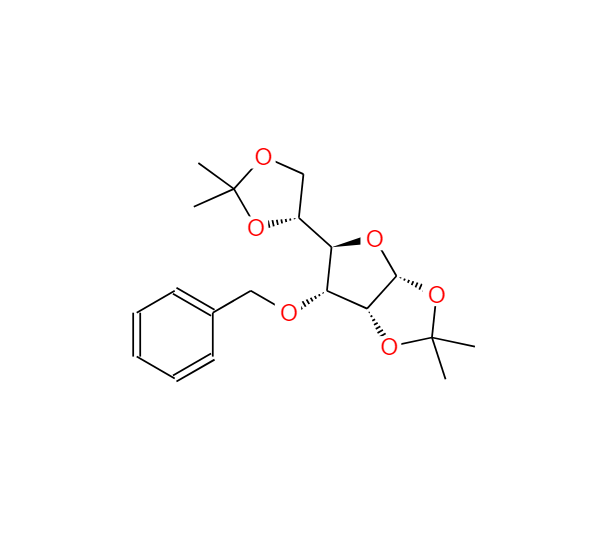 3-O-苄基-1,2:5,6-双-O-异丙亚基-alpha-D-呋喃半乳糖,Benzyl-1,2:5,6-bis-O-isopropylidene-alpha-D-galactofuranose