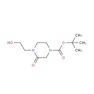 叔-丁基 4-(2-羟基乙基)-3-羰基哌嗪-1-羧酸酯