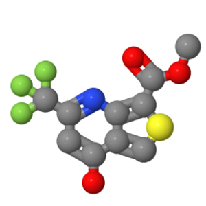 甲基4-羟基-6-(三氟甲基)噻吩[3,4-B]吡啶-1-羧化物,METHYL 4-HYDROXY-6-(TRIFLUOROMETHYL)THIENO[3,4-B]PYRIDINE-1-CARBOXYLATE