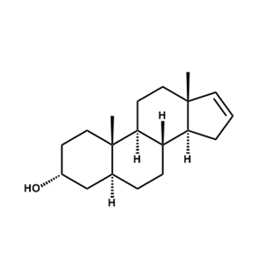 (3α,5α)-16-烯-3-甾醇