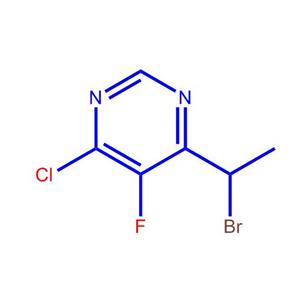 4-(1-溴代乙基)-5-氟-6-氯嘧啶188416-28-6