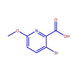 3-溴-6-甲氧基吡啶甲酸,3-Bromo-6-methoxypicolinic acid